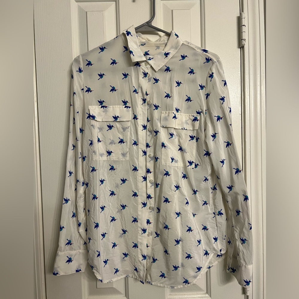 MARCS shirt. 100% silk. Australia Size 12= US 6-8.